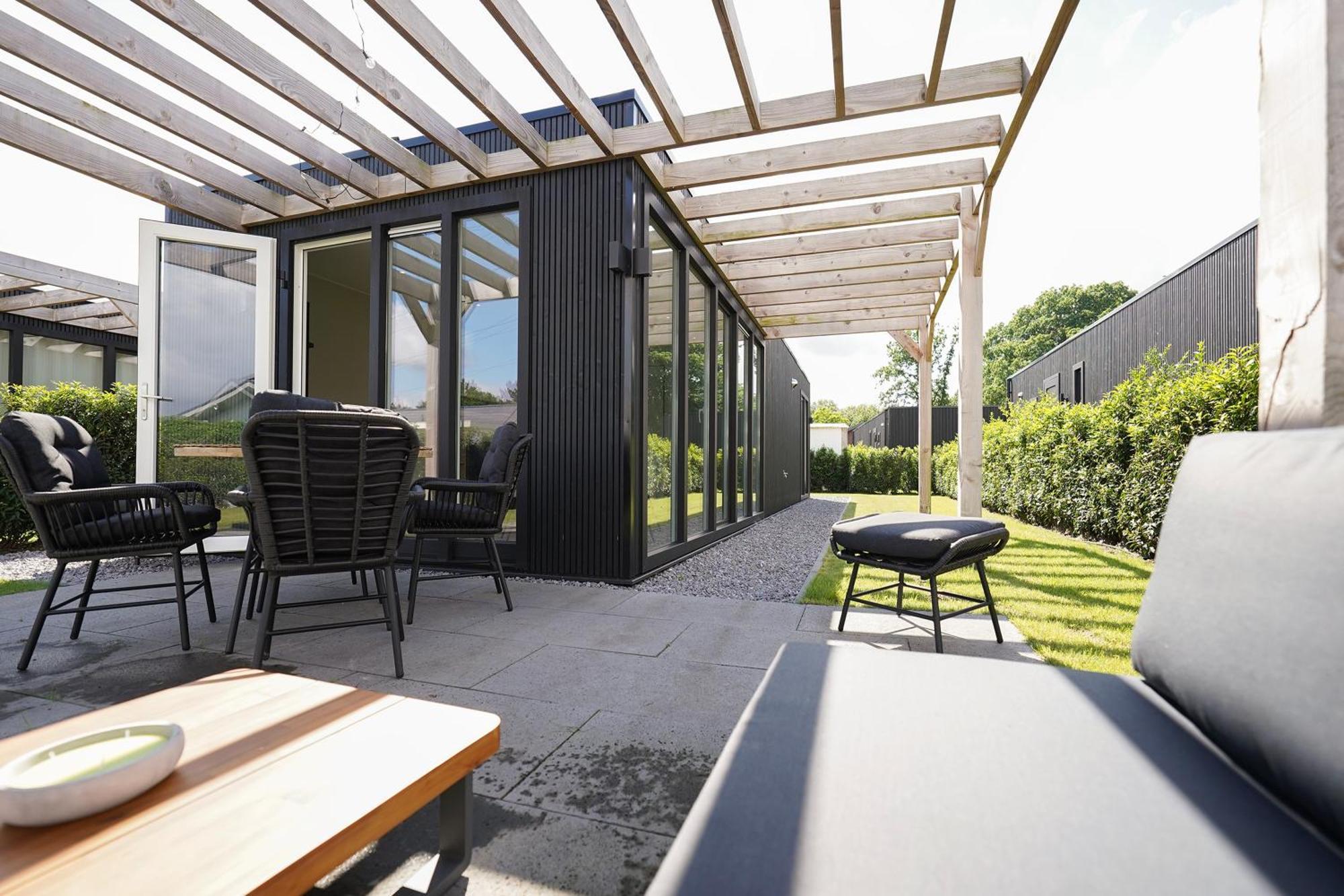 Luxe Lodge 'Bold' Nabij Bos En Veluwemeer - 4 Pers إرميلو المظهر الخارجي الصورة